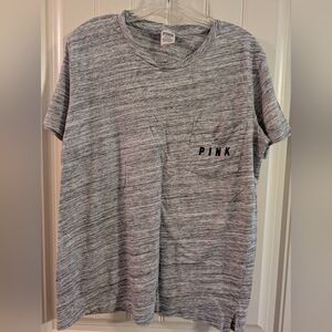 Gray PINK Victoria's Secret T-Shirt